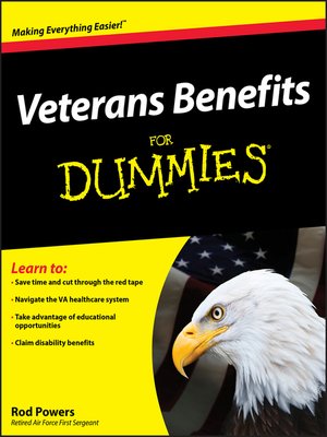 cover image of Veterans Benefits For Dummies
